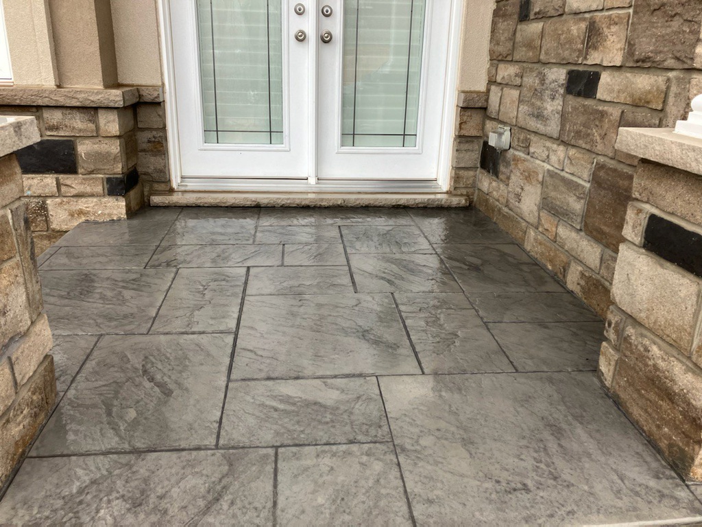 Vieira Large Ashler Slate Concrete Stamp Vieira Concrete Supplies